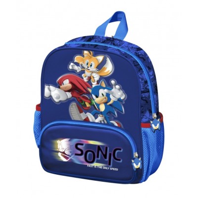 Zaino Mini Asilo New Sonic - Blu
