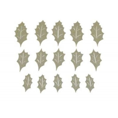 Agrifoglio Feltro Stardust 20x18 Cm - Termoformabile 3 Mm - Bianco Iridescente Glitter - Renkalik