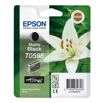 Epson Cartuccia Matte Black (nero Opaco) T0598, 13ml