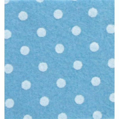 Pannolenci Stafil Puntini 30x40 Cm, 1mm - Azzurro, Rosa Baby, Celeste, Rosa