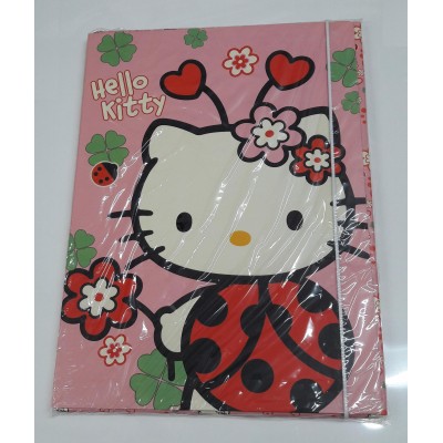 Cartellina Con Elastico Hello Kitty