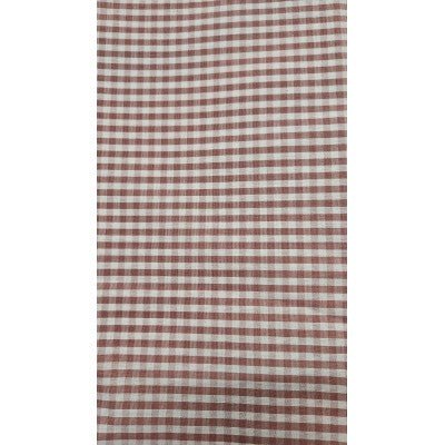 Cotone A Quadri Piccoli - Rosa