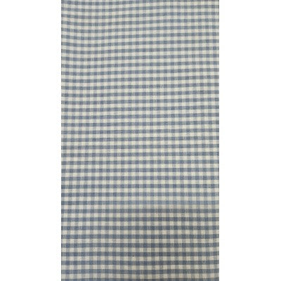 Cotone A Quadretti - Azzurro