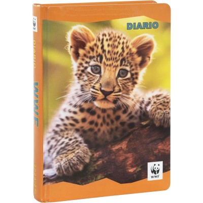 Wwf - Diario Scuola 2024-2025 Ufficiale Wwf, Diario 12 Mesi, 13 X 17,8h Cm, Leopardo