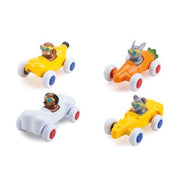 Set 4 Pezzi Macchinine Cute Racers - Viking Toys Vk1360