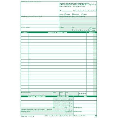 Prodotti Flex 1814cd3 - Documento Di Trasporto (d.d.t.) Autoricalcante - Triplice Copia – 31x21