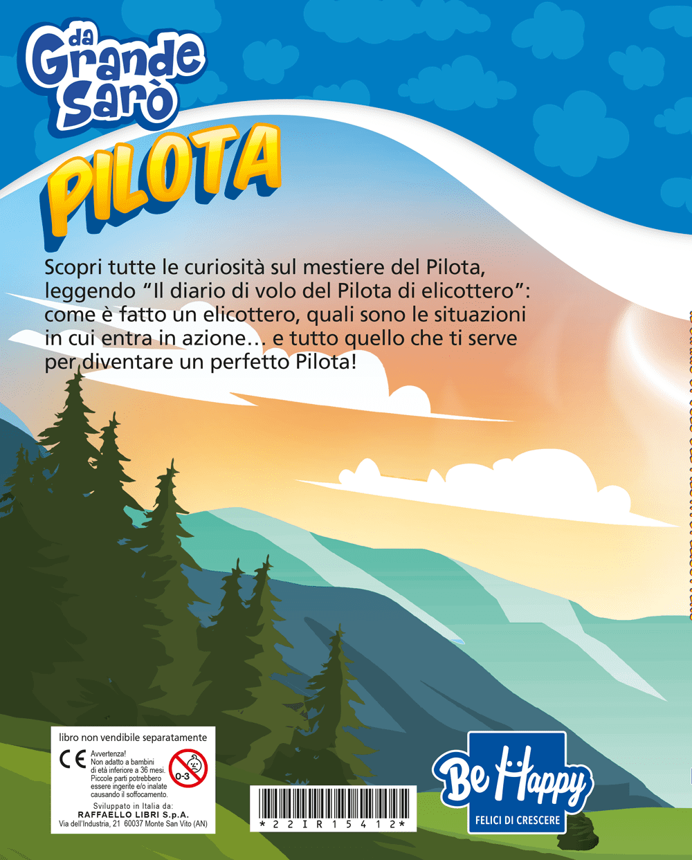 In Volo Con L’elicottero, Da Grande Sarò, Con puzzle 3D – Raffaello