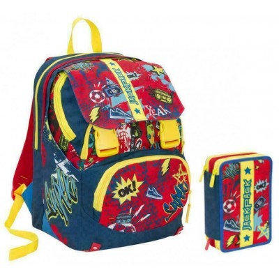 Zaino Seven Jackpack Con Astuccio Triplo – Z00158