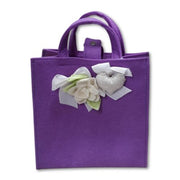 Borsa A Mano Angelb In Feltro Lilla