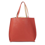 Borsa Due Manici Campo Marzio Reversibile - Tangerine Tango (arancione)