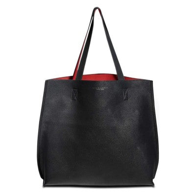 Borsa Due Manici Campo Marzio Reversibile – Nero / Rosso