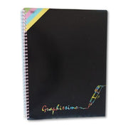 Block Notes Spiralato A4 Con 4 Fori, Fogli Colorati, Rigatura 10 Mm Su Un Solo Lato – Flex