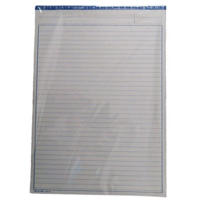 Prodotti Flex 1560 – Scheda Generica A Righe Con Rubrica A-z E Punti Traccia Colonne - 30,2x21