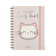 Quaderno Spiralato Large Legami Kitty A5 200 Pagine 1 Rigo 100gr