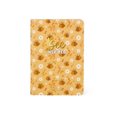 Quaderno Small Legami Bee A6 80 Pagine, 1 Rigo 7mm, 100gr