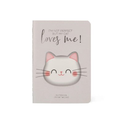 Quaderno Small Legami Kitty A6 80 Pagine, 1 Rigo 7mm, 100gr