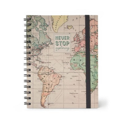 Quaderno Spiralato Legami A5 200 Pagine 100gr - Temi Travel / Panda / Puppies