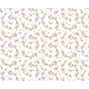 Tessuto Stampato Jersey Capriccio Ramage Cm 35 X 50 Renkalik