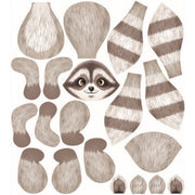 Panno Kraft 3d Gastone Il Procione Renkalik