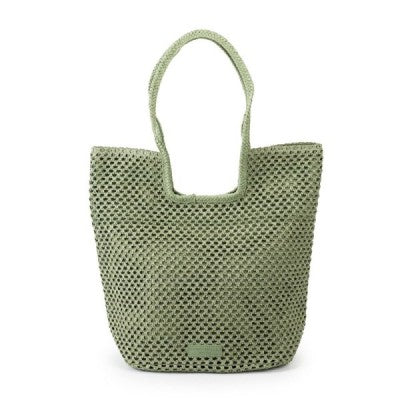 Borsa Tote Ariel Verde Militare - Campo Marzio