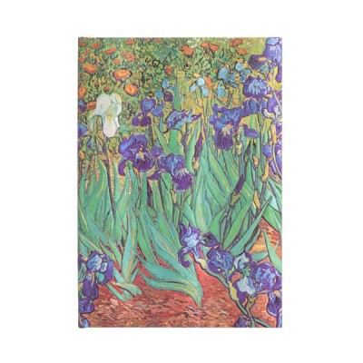 Taccuino Midi A Righe Paperblanks Iris Di Van Gogh 144 Pagine 120 Gr