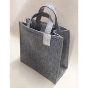 Borsa A Mano Feltro Grigia