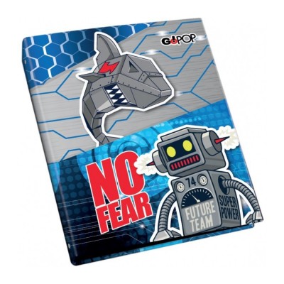 Raccoglitore Maxi 4 Anelli A4 Gopop No Fear