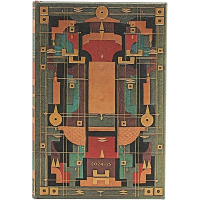 Paperblanks | 2025 La Tana Del Leone | 18 Mesi | Mini | Settimanale Orizzontale