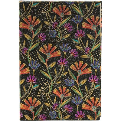 Paperblanks | 2025 Fiori Selvatici | 18 Mesi | Mini | Settimanale Orizzontale