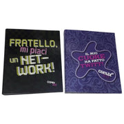 Raccoglitore 4 Anelli A4 Comix 3.0 Girl - Fantasie Assortite