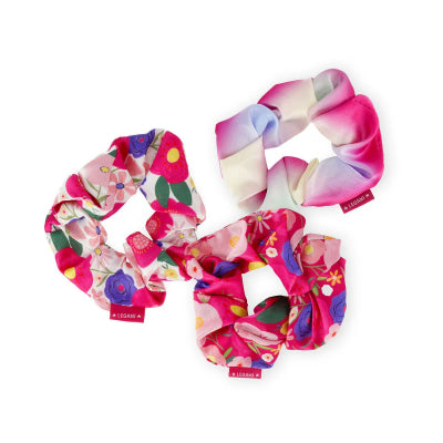 Set Di 3 Elastici Per Capelli Legami Flowers - Hair We Are!