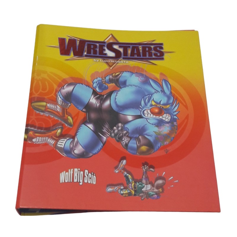 Raccoglitore 4 Anelli A4 Lupo Alberto – Fantasie Assortite