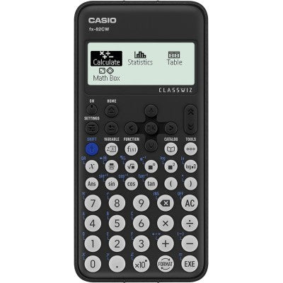 Casio Fx-82cw Calcolatrice Scientifica Con Oltre 290 Funzioni E Display Naturale Hd A 4 Gradazioni Di Grigio