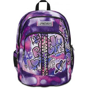 Zaino Seven Bubble Street Con Usb Plug Integrato – Viola