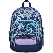 Seven Zaino Scuola Advanced, Crystal Purple, Viola Blu