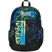 Seven Zaino Scuola Advanced, Multi-shade Boy, Nero Blu