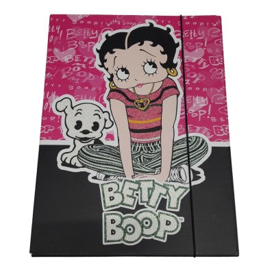 Cartellina 3 Lembi Con Elastico Betty Boop