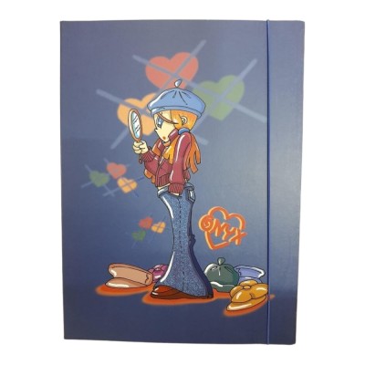 Cartellina 3 Lembi Con Elastico Onyx – Fantasie Assortite