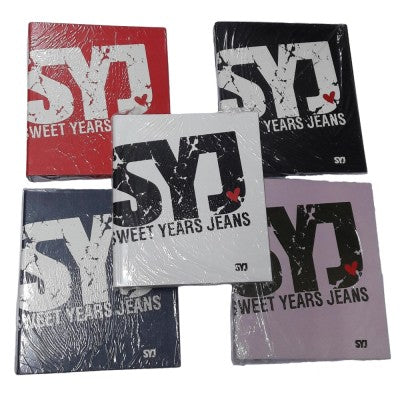 Raccoglitore 4 Anelli A4 Sweet Years Jeans – Fantasie Assortite