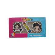 Set 3 Gomme Sagomate Me Contro Te, Luì E Sofì