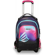 Even Trolley Scuola Jack Detach 3 Ruote, Rosa, Shadefull Girl, 3 In 1