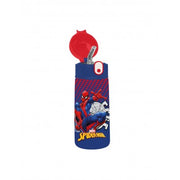Borraccia Termica Spiderman Con Cannuccia 460ml - Seven