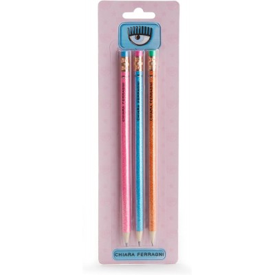 Set 3 Matite Assortite Chiara Ferragni X Pigna