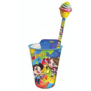 Set Accessori Scuola Me Contro Te - Matita Squishy + Temperino + Gomma + Colla Stick