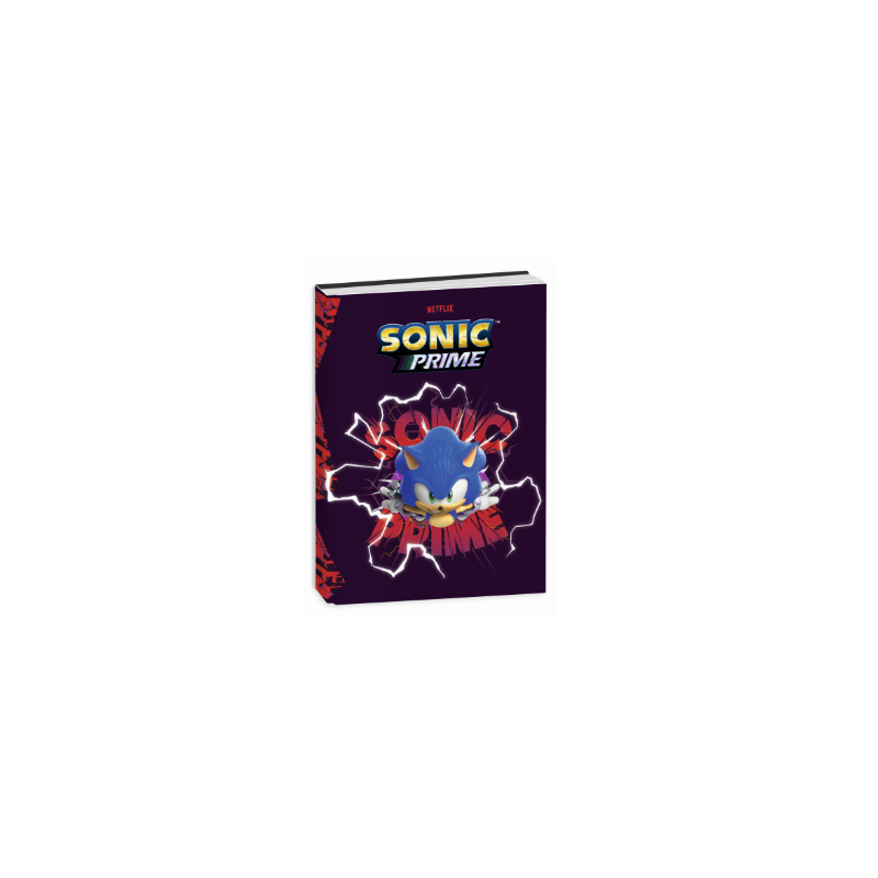 Diario Scuola Sonic Prime 10 Mesi Assortiti, 14,5x20,6 Cm - Seven