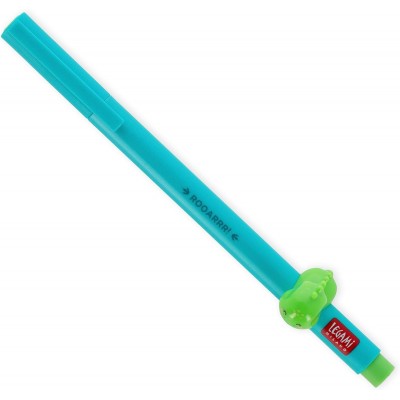 Legami - Penna Gel Con Animaletto Decorativo - Lovely Friends, Tema Dino