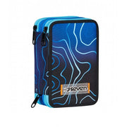 Astuccio 3 Zip Seven Mapset Boy