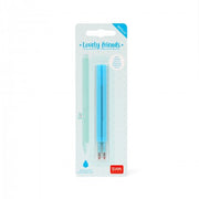 Set Di Due Refill Per Penna Gel - Lovely Friends Sky Blue - Legami