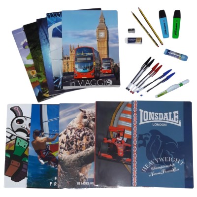 Kit Cancelleria Scuola Ragazzo