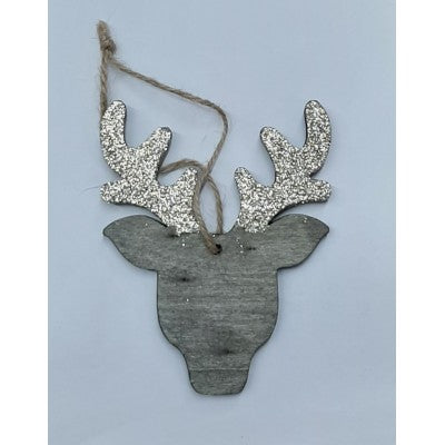 Sagoma Renna - Glitter Oro